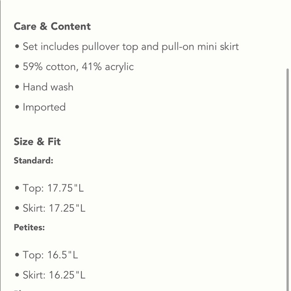 NWT Maeve Anthropologie Cable Knit Sweater Top/Skirt Set Sz Medium - Picture 11 of 11